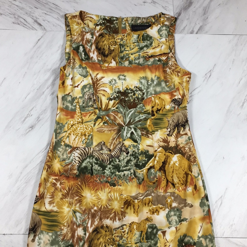⭐️ 8 CONNECTED APPAREL ANIMAL PRINT DRESS